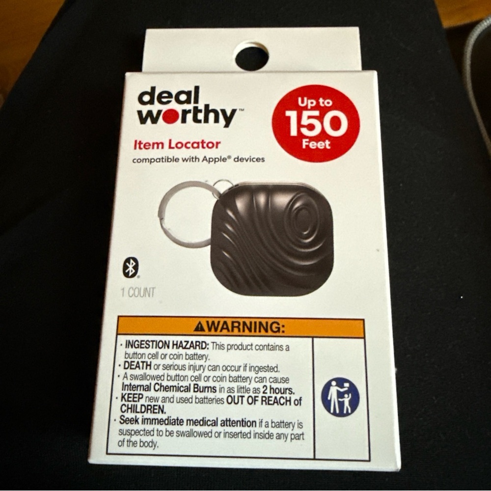 New Deal Worthy Black Item Locator